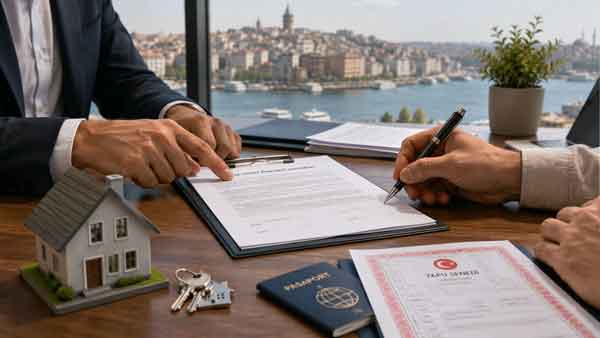 Preparing for the title deed transfer of a property in Istanbul